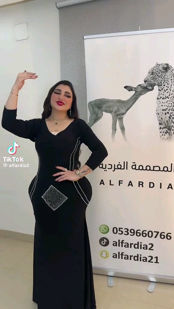 فستان كريب استرتش