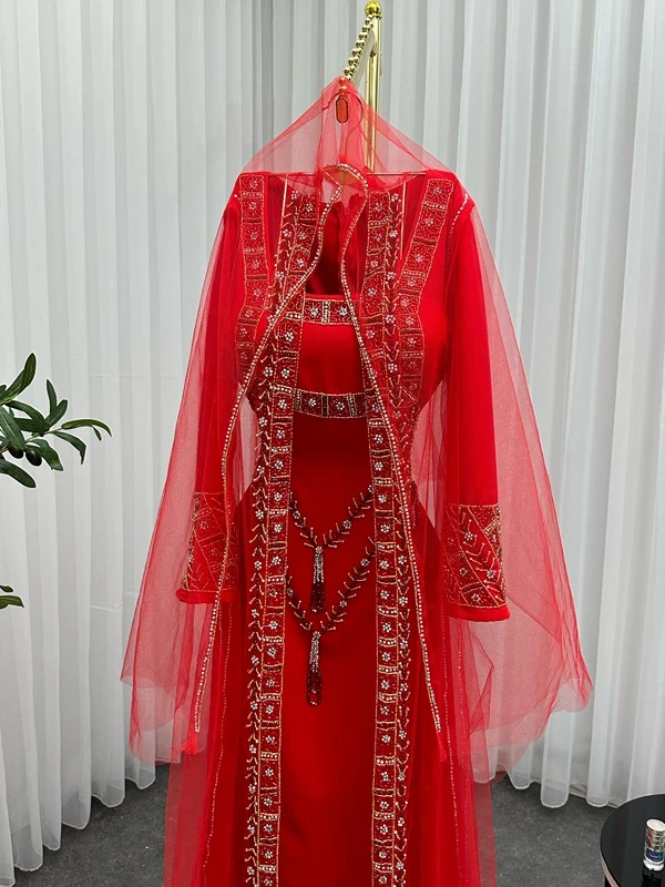 باربي + تُل + تطريز يدوي اصلي